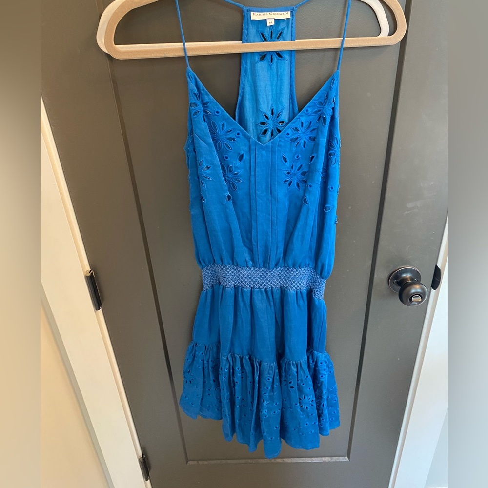 blue karina Grimaldi dress!!!